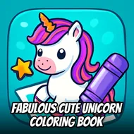 Fabulous Cute Unicorn Coloring Book - Charades Game game