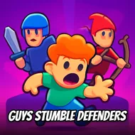 Guys Stumble Defenders - Party Mode game